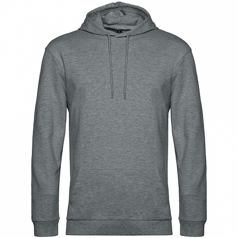 Толстовка с капюшоном унисекс Hoodie, темно-серый меланж